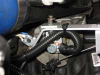 rheostat lever switch throttle bracket mount side view
